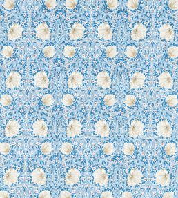 Pimpernel Fabric by Morris & Co Woad