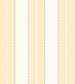 Pin Up Stripe Wallpaper by Woodchip & Magnolia Soft Yellow