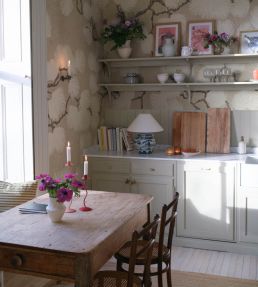 Pine Mural by Sandberg Beige