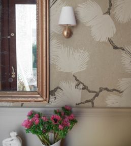 Pine Mural by Sandberg Beige