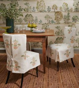 Pineapple Basket Fabric by Madeaux 02 Green