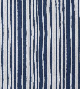 Pintado Stripe Fabric by Thibaut Navy