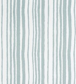 Pintado Stripe Fabric by Thibaut Seafoam