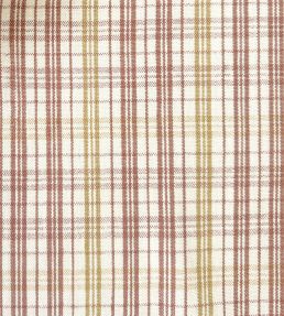 Pippin Check Fabric by Ian Sanderson Amber