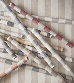 Pisa Largo Fabric by Osborne & Little Amber