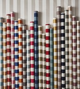 Pisa Stretto Fabric by Osborne & Little Rosemary