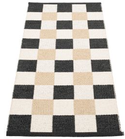 Pappelina Pix rug Black/Vanilla/Beige PIX716 Black/Vanilla/Beige