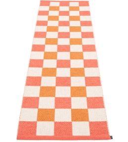 Pappelina Pix Runner rug Flamingo/Vanilla/Pale Orange PI2F724 Flamingo/Vanilla/Pale Orange