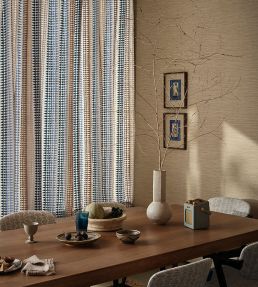 Pizaro Fabric by Jane Churchill Ochre/Red