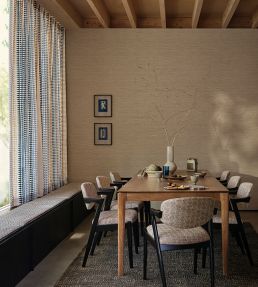 Pizaro Fabric by Jane Churchill Ochre/Red