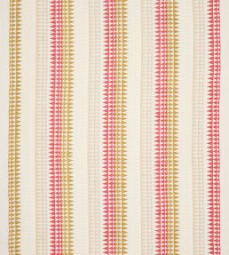 Pizaro Fabric by Jane Churchill Ochre/Red