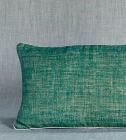 Plain Linen Cushion 43 x 35cm by Fermoie Aventurine