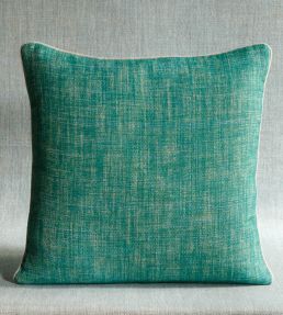 Plain Linen Cushion 43 x 43cm by Fermoie Aventurine