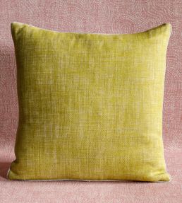 Plain Linen Cushion 43 x 43cm by Fermoie Euphorbia