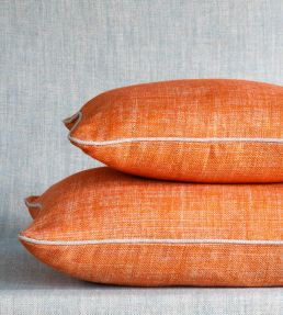 Plain Linen Cushion 43 x 35cm by Fermoie Fresco