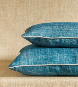 Plain Linen Cushion 43 x 35cm by Fermoie Suede Shoes