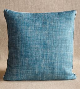 Plain Linen Cushion 43 x 43cm by Fermoie Suede Shoes