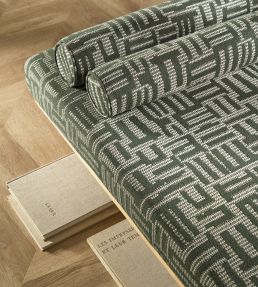 Plan Libre Fabric by Casamance Noir