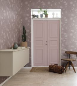 Planetarium Wallpaper by Rebel Walls Pink