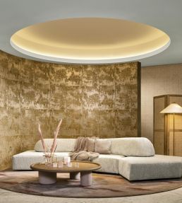 Platinum Wallpaper by Arte Warm Gold
