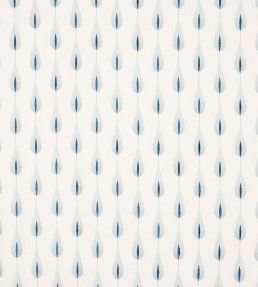 Plato Linen Fabric by Jane Churchill Blue