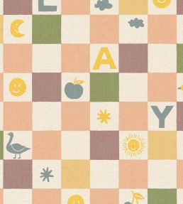 Play Wallpaper by Eijffinger Peach/Purple