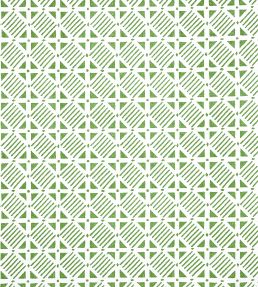 Plaza Fabric by Thibaut Green