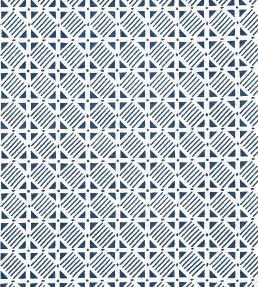 Plaza Fabric by Thibaut Navy