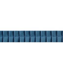 Pleated Tape Trimming by Thibaut French Blue