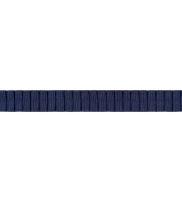 Pleated Tape Trimming by Thibaut Navy