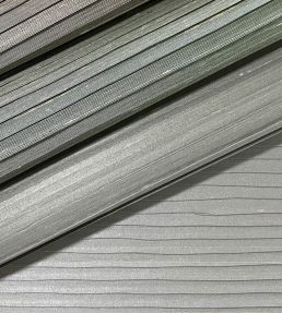 Plisset Plain Wallpaper by Armani Casa Green