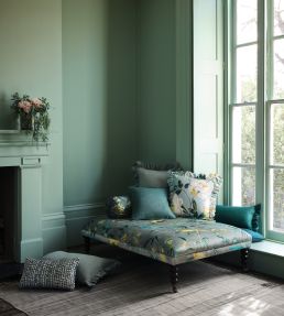 Pluma Velvet Fabric by Romo Jade