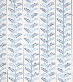 Plumier Fabric by Nina Campbell Blue