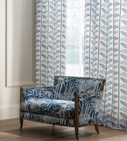 Plumier Fabric by Nina Campbell Sand/Brown