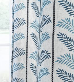 Plumier Fabric by Nina Campbell Sand/Brown