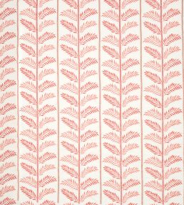 Plumier Fabric by Nina Campbell Red