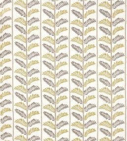 Plumier Fabric by Nina Campbell Sand/Brown