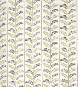 Plumier Fabric by Nina Campbell Yellow/Brown