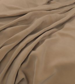 Plush Velvet Fabric by Warwick Almond