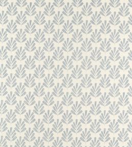 Poacea Fabric by Scion Indigo