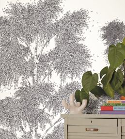 Poesie Printaniere Mural by Caselio Noir
