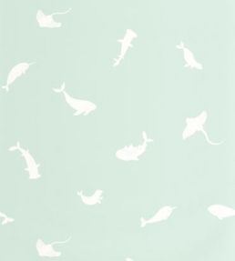 Poetic Sea Wallpaper by Casadeco Bleu Doux