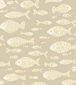 Polka Fish Wallpaper by Eijffinger