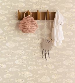 Polka Fish Wallpaper by Eijffinger