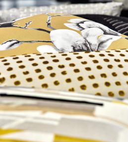 Polka Fabric by Harlequin Mustard Neutral