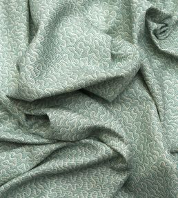 Pollen Fabric by Andrew Martin Turquoise
