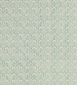 Pollen Trail Fabric by Baker Lifestyle Aqua