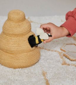 Lorena Canals Pollination rug Ivory/Light Honey C-POLLY Ivory/Light Honey