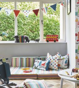 Pom Pom Fabric by Prestigious Textiles Reef