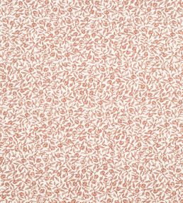 Pomegranate Dual Use Printed Linen Fabric by Volga Linen Marsala/Oyster